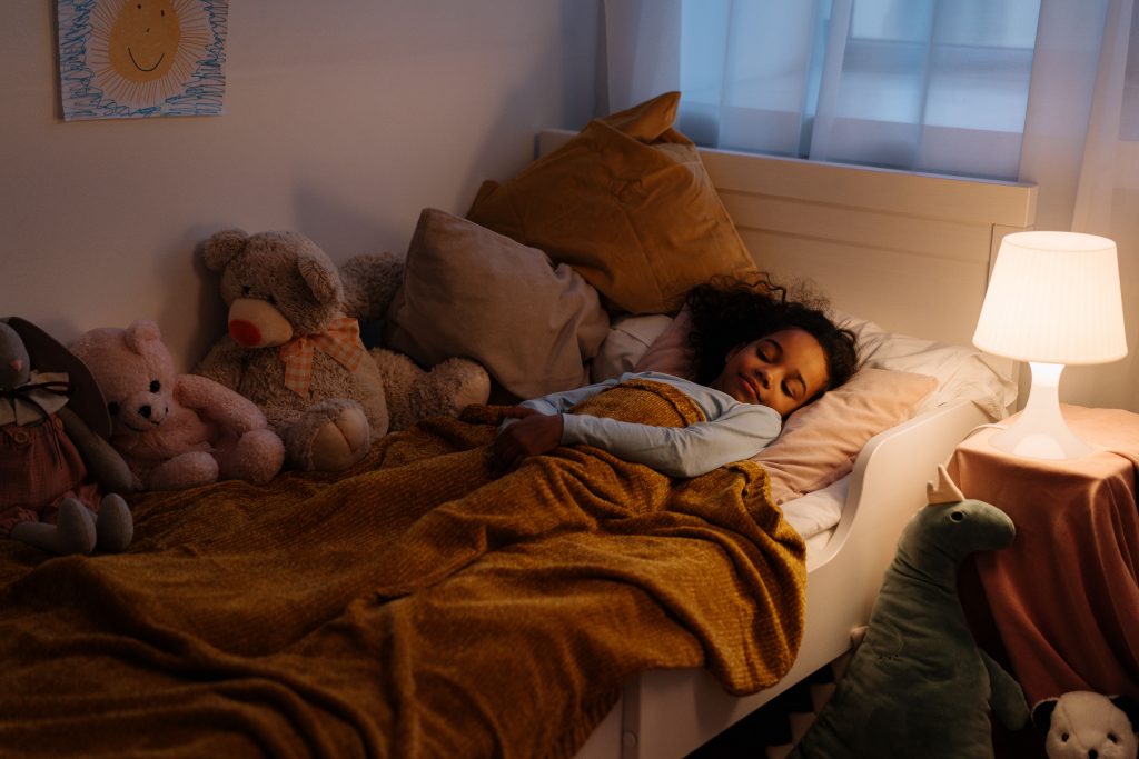 Child sleeping peacefully